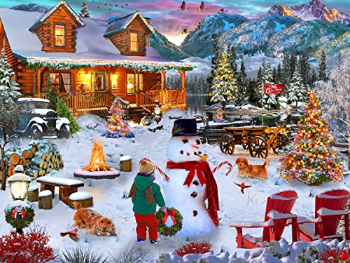 Weihnachtshütte Puzzle 550 Teile von Vermont Christmas Company Weihnachtshütte Puzzle 550 Teile von Vermont Christmas Company von Vermont Christmas Company