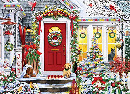 Winter Welcome Puzzle 1000 Teile von Vermont Christmas Company von Vermont Christmas Company