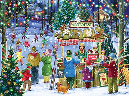 Winterfest Puzzle 550 Teile von Vermont Christmas Company