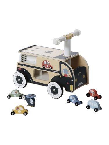 VERTBAUDET Garagenträger für Autos, aus Holz, FSC®, blau von Vertbaudet