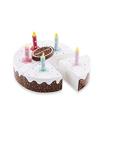 VERTBAUDET Geburtstagstorte aus Holz FSC® Mehrfarbig ONE Size von Vertbaudet
