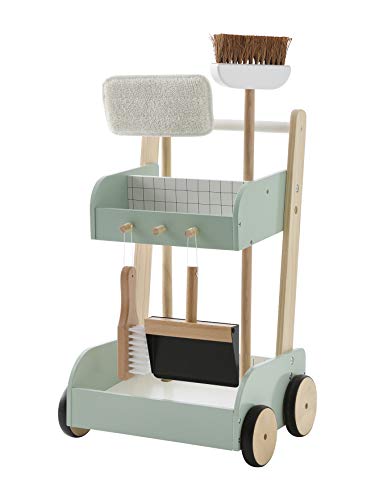 VERTBAUDET Haushaltswagen aus Holz, Grün, TU VERTBAUDET Haushaltswagen aus Holz, Grün, TU von Vertbaudet