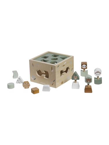 VERTBAUDET TANZANIEBoisTU Box mit Formen zum Einstecken aus Holz FSC® von Vertbaudet