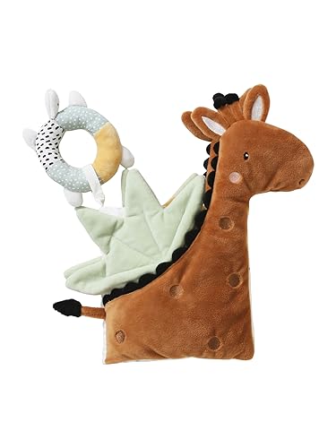 VERTBAUDET Baby Activity-Buch TANSANIA, Giraffe braun von Vertbaudet