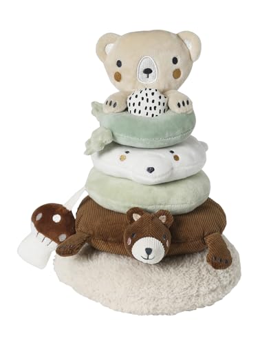 Vertbaudet Baby Stapelturm aus Stoff GRÜNER Wald braun Vertbaudet Baby Stapelturm aus Stoff GRÜNER Wald braun von Vertbaudet