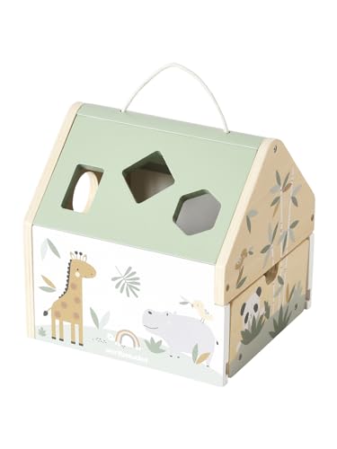 Vertbaudet Bauernhof-Steckspiel aus Holz FSC Mehrfarbig/Pandafreunde von Vertbaudet