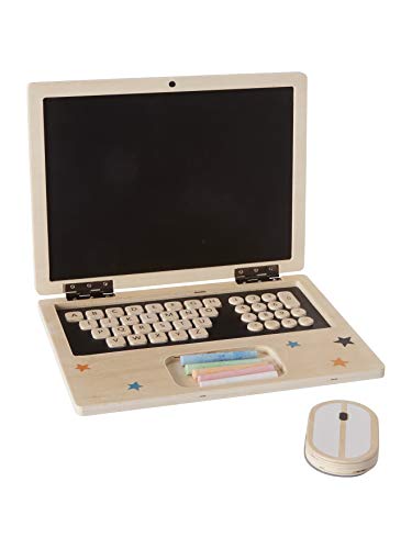 VERTBAUDET Laptop aus FSC®-Holz, Schwarz, TU von Vertbaudet