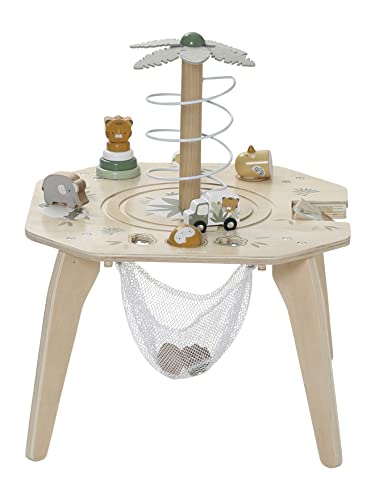 Vertbaudet Kinder Activity-Tisch,Pandafreunde, Holz FSC® Mehrfarbig ONE Size von Vertbaudet