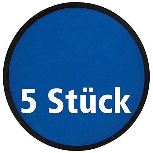 Vertrieb durch Poster38 5 Frisbee, faltbar mit Etui aus Polyester, blau Vertrieb durch Poster38 5 Frisbee, faltbar mit Etui aus Polyester, blau von Vertrieb durch Poster38