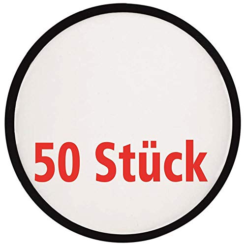 Vertrieb durch Poster38 50 Frisbee, faltbar mit Etui aus Polyester, weiß Vertrieb durch Poster38 50 Frisbee, faltbar mit Etui aus Polyester, weiß von Vertrieb durch Poster38