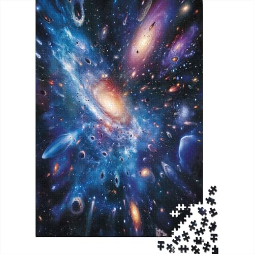 Puzzle Farbenfrohes Buntes Universum Geschicklichkeitsspiel Erwachsene Puzzles Schöner Planet Puzzle 1000 Teile Erwachsenen Puzzle Für Die Ganze Familie 1000pcs (75x50cm) von VesFy