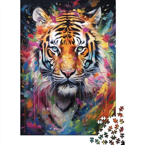 VesFy Puzzle 1000 Teile Klassisch Tiger 1000pcs (75x50cm) für Erwachsene von VesFy