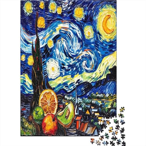 Puzzle Farbenfrohes Schönes Universum Klassische Puzzles Erwachsene Puzzles Kunst Planet Puzzle-Geschenk Puzzle 1000 Teile Impossible Puzzle Für Erwachsene Und Kinder 300pcs (40x28cm) von VesFy