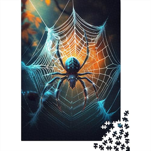 Puzzle Farbenfrohes Spinne Puzzle Farbenfrohes Legespiel Erwachsene Puzzles Tier Buntes Legespiel 1000 Teile Erwachsenen Puzzle Für Die Ganze Familie 300pcs (40x28cm) von VesFy