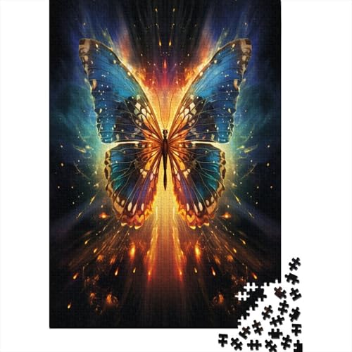 Puzzle Schöner Schmetterling Geschicklichkeitsspiel Home Dekoration Puzzle Tier Buntes Legespiel 1000 Teile Geburtstagsgeschenk Für Erwachsene Für Erwachsene 1000pcs (75x50cm) von VesFy