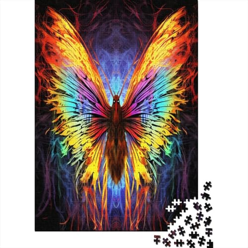 Puzzles Schöner Schmetterling Klassische Puzzles Home Dekoration Puzzle Tier Puzzle 1000 Teile Erwachsenen Puzzle Für Erwachsene 300pcs (40x28cm) von VesFy