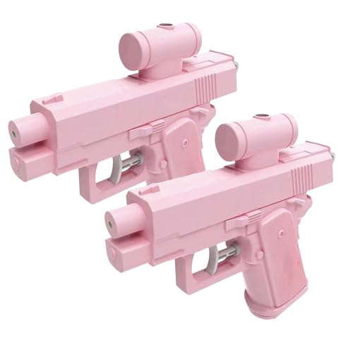 Wasserpistole Klein Prank, 2 Stück Streich Wasserpistole, Prank Watergun, Wasser Pistole Die Vor Und Rückwärts Schießt, Tragbares Sommer Outdoor Spiel Spritzaktivität Für Kinder von Vesidoloy