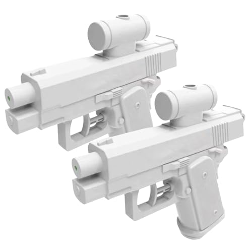 Wasserpistole Klein Prank, 2 Stück Streich Wasserpistole, Prank Watergun, Wasser Pistole Die Vor Und Rückwärts Schießt, Tragbares Sommer Outdoor Spiel Spritzaktivität Für Kinder von Vesidoloy