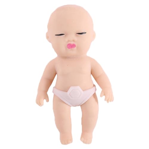 Stressabbau-Puppe - Realistische lebensechte Babypuppe,Lustige sensorische Stressbälle, Quetschspielzeug, lustige Geschenke für Freunde, langsa steigendes Spielzeug Vesone von Vesone