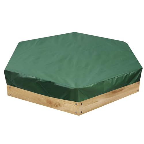 Sandkastenabdeckung aus Oxford-Gewebe, sechseckiges Design für staubdichten und wasserdichten Schutz Sandkastenabdeckung aus Oxford-Gewebe, sechseckiges Design für staubdichten und wasserdichten Schutz von Vestamore