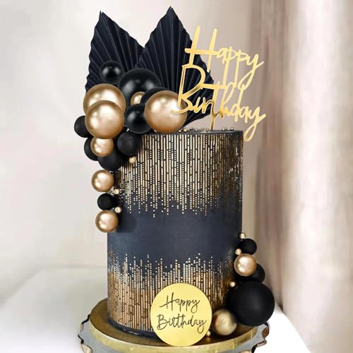 26 Stück Gold Tortendeko Geburtstag Tortendeko Kuchendeko Geburtstag Mädchen Tortendeko Kugeln Deko Torte Kuchen Deko für Kinder oder Erwachsene 26 Stück Gold Tortendeko Geburtstag Tortendeko Kuchendeko Geburtstag Mädchen Tortendeko Kugeln Deko Torte Kuchen Deko für Kinder oder Erwachsene von Veszoen