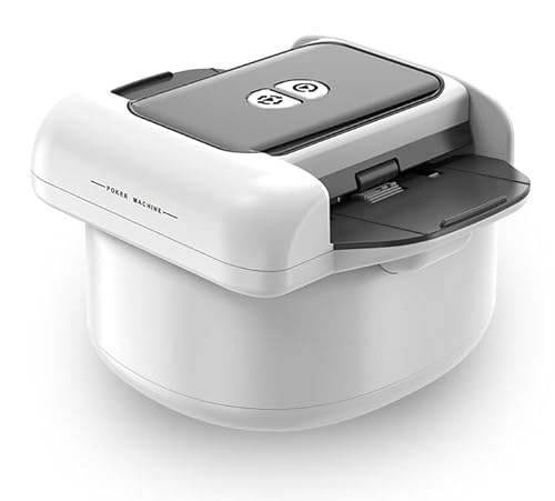Elektrische Kartenmischmaschine – Geräuscharm Kartenmischer für 1–2 Decks,Wiederaufladbar Karten Mischgerät mit 2000mAh,One-Press Automatische & Manuelle Card Shuffler für UNO,Blackjack,Texas Hold'em Elektrische Kartenmischmaschine – Geräuscharm Kartenmischer für 1–2 Decks,Wiederaufladbar Karten Mischgerät mit 2000mAh,One-Press Automatische & Manuelle Card Shuffler für UNO,Blackjack,Texas Hold'em von VexNook