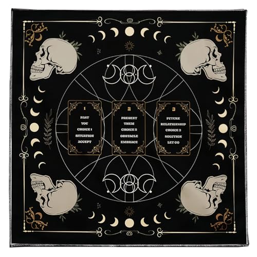 Vexebnular Tarots Tischdecke Lesekarte Astrologys Altäre Stoff Göttisch Kartentisch Stoff Wandteppich Hexereien Lieferungen von Vexebnular