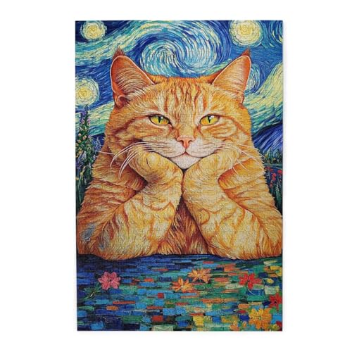 Vextrovia 1000 Stück Holzpuzzles für Erwachsene, lustige orangefarbene Katzen und Klassiker, lustige Wandkunst und Brainstorming, stressabbauende Spiele für Partys zur Förderung der Kameradschaft Vextrovia 1000 Stück Holzpuzzles für Erwachsene, lustige orangefarbene Katzen und Klassiker, lustige Wandkunst und Brainstorming, stressabbauende Spiele für Partys zur Förderung der Kameradschaft von Vextrovia