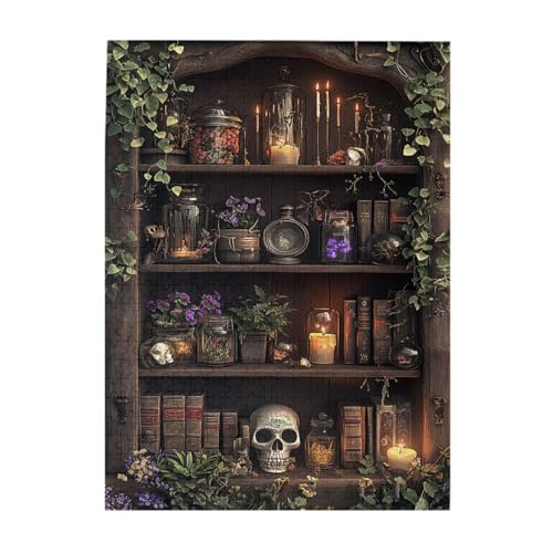 Vextrovia 500 Stück Holzpuzzles Magische Bücherregale in Fantasie Energetic Stress Relief Spiele Brainstorming für Erwachsene Partys Klassische Ästhetik Home Decor Kunstwerk Geschenke für Freunde Vextrovia 500 Stück Holzpuzzles Magische Bücherregale in Fantasie Energetic Stress Relief Spiele Brainstorming für Erwachsene Partys Klassische Ästhetik Home Decor Kunstwerk Geschenke für Freunde von Vextrovia