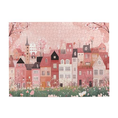 Vextrovia Eine ruhige und romantische Stadt, Puzzle für Erwachsene, 500 Teile, Romantisches Holzpuzzle für Erwachsene, 500 Teile Puzzles für Erwachsene, herausforderndes Puzzle für Vextrovia Eine ruhige und romantische Stadt, Puzzle für Erwachsene, 500 Teile, Romantisches Holzpuzzle für Erwachsene, 500 Teile Puzzles für Erwachsene, herausforderndes Puzzle für von Vextrovia