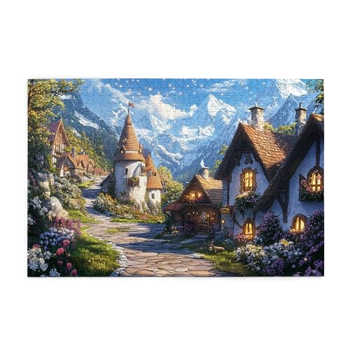 Vextrovia Fantasievolle Holzpuzzles für Erwachsene, Holzpuzzle für Erwachsene, ruhige Dörfer, Puzzles für Erwachsene 1000 Teile, Vintage Erwachsene Holzpuzzles für Heimdekoration, Entspannen Sie sich Vextrovia Fantasievolle Holzpuzzles für Erwachsene, Holzpuzzle für Erwachsene, ruhige Dörfer, Puzzles für Erwachsene 1000 Teile, Vintage Erwachsene Holzpuzzles für Heimdekoration, Entspannen Sie sich von Vextrovia