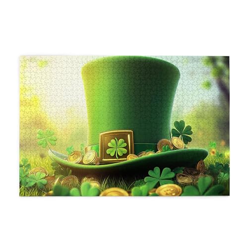 Vextrovia Klassische Holzpuzzles mit Urlaubsmotiv, Urlaubshüte und Grün, Puzzles für Erwachsene, 1000 Teile, Holzpuzzles sind ideal für Urlaubspartys, ideal für Entspannung und Familienspaß Vextrovia Klassische Holzpuzzles mit Urlaubsmotiv, Urlaubshüte und Grün, Puzzles für Erwachsene, 1000 Teile, Holzpuzzles sind ideal für Urlaubspartys, ideal für Entspannung und Familienspaß von Vextrovia