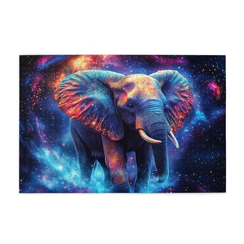 Vextrovia Kosmische Galaxien und Elefanten, Puzzles für Erwachsene 1000 Teile, 1000 Holzpuzzles voller Fantasie, einzigartiges und schönes Design, Geschenke für Freunde und Familie, Entspannen Sie Vextrovia Kosmische Galaxien und Elefanten, Puzzles für Erwachsene 1000 Teile, 1000 Holzpuzzles voller Fantasie, einzigartiges und schönes Design, Geschenke für Freunde und Familie, Entspannen Sie von Vextrovia