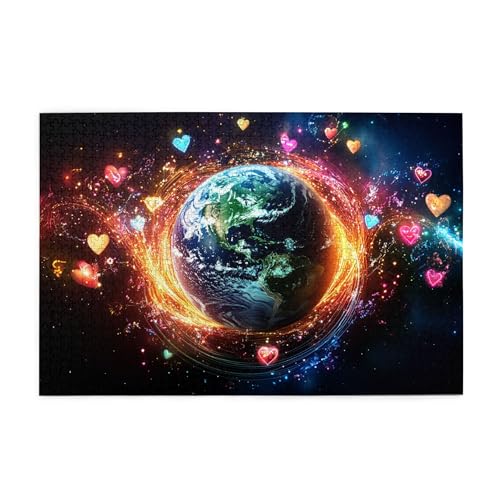 Vextrovia Mysteriöse Planeten und Musiknoten, 1000 fantasievolle Holzpuzzles für Erwachsene, einzigartiges und schönes Design, Puzzles geeignet für die Unterhaltung mit der Familie während der Ferien Vextrovia Mysteriöse Planeten und Musiknoten, 1000 fantasievolle Holzpuzzles für Erwachsene, einzigartiges und schönes Design, Puzzles geeignet für die Unterhaltung mit der Familie während der Ferien von Vextrovia
