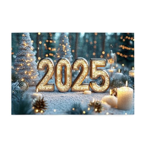 Vextrovia Puzzles für Erwachsene 1000 Teile, Holzpuzzles für Silvesterpartys, 2025 Silvester Holzpuzzle, beenden Sie das Puzzle mit Familie und Freunden, teilen Sie die Freude des neuen Jahres Vextrovia Puzzles für Erwachsene 1000 Teile, Holzpuzzles für Silvesterpartys, 2025 Silvester Holzpuzzle, beenden Sie das Puzzle mit Familie und Freunden, teilen Sie die Freude des neuen Jahres von Vextrovia