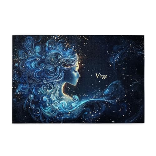 Vextrovia Puzzles für Erwachsene 1000 Teile Jungfrau des Tierkreises Vintage Horoskop Illustrationen Holzpuzzle Geschenke für Horoskop-Liebhaber Großartig zur Entspannung und Präsentation für Vextrovia Puzzles für Erwachsene 1000 Teile Jungfrau des Tierkreises Vintage Horoskop Illustrationen Holzpuzzle Geschenke für Horoskop-Liebhaber Großartig zur Entspannung und Präsentation für von Vextrovia