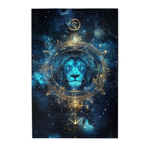 Vextrovia Puzzles für Erwachsene 1000 Teile Löwe des Tierkreises Holzpuzzles Jigsaw für Erwachsene Vintage Constellation Themed Puzzles Brainstorming Puzzles für Erwachsene Puzzles für Familie Freunde Vextrovia Puzzles für Erwachsene 1000 Teile Löwe des Tierkreises Holzpuzzles Jigsaw für Erwachsene Vintage Constellation Themed Puzzles Brainstorming Puzzles für Erwachsene Puzzles für Familie Freunde von Vextrovia