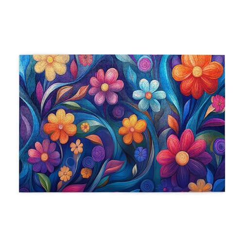 Vextrovia Puzzles für Erwachsene 1000 Teile Skurrile Blumen Handgemalt Stil Erwachsene Holzpuzzle Retro Erwachsene Holzpuzzle Spiel zum Abbau von Arbeitsstress Kreative Aktivität Hobbys für Erwachsene Vextrovia Puzzles für Erwachsene 1000 Teile Skurrile Blumen Handgemalt Stil Erwachsene Holzpuzzle Retro Erwachsene Holzpuzzle Spiel zum Abbau von Arbeitsstress Kreative Aktivität Hobbys für Erwachsene von Vextrovia