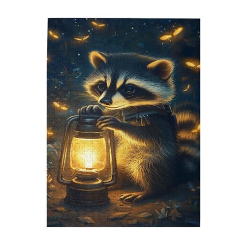 Vextrovia Tiere mit alten Öllampen, Retro-inspiriertes Kunstwerk, 500 Stück Holzpuzzles für Erwachsene, Stressabbau-Spiele, und lustige Endprobleme mit Familie und Freunden, entspannen Sie sich selbst Vextrovia Tiere mit alten Öllampen, Retro-inspiriertes Kunstwerk, 500 Stück Holzpuzzles für Erwachsene, Stressabbau-Spiele, und lustige Endprobleme mit Familie und Freunden, entspannen Sie sich selbst von Vextrovia