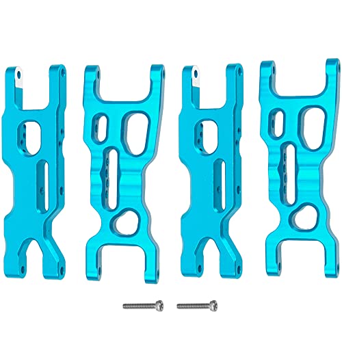 Vgoohobby Metall Vordere & Hinten Querlenker A-Arme Set Kompatibel mit Losi 1/18 Mini-T 2.0 2WD Stadium RC Truck Hop-Up Teile (Blau) von Vgoohobby