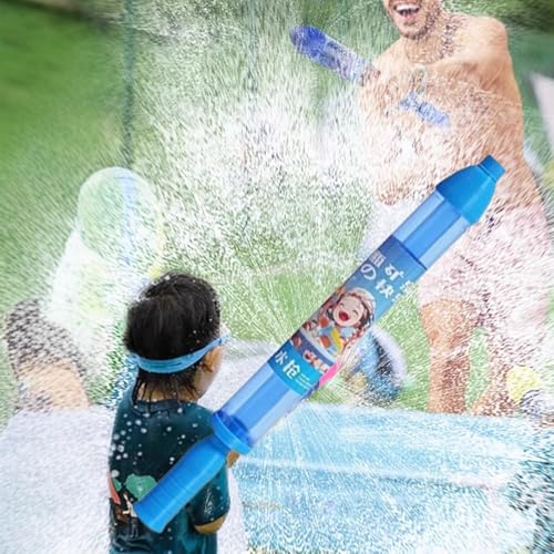 Firework Water Gun, Firework Style Water Spray, Romantic Jet Squirter, High Pressure Pull-Out Sprinkler Spray Toys for Couples, Bathing, Pool, Party Entertainment (Blue) von Vgpbphj
