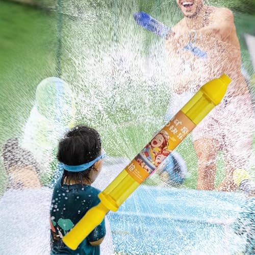 Firework Water Gun, Firework Style Water Spray, Romantic Jet Squirter, High Pressure Pull-Out Sprinkler Spray Toys for Couples, Bathing, Pool, Party Entertainment (S#Yellow) von Vgpbphj