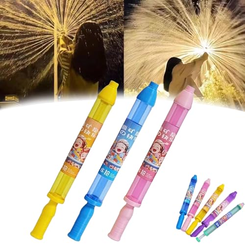 Firework Water Gun, Firework Water Squirter, Romantic Water Spray Toy for Couples, High Pressure Pull-Out Spray, for Beach, Playground, Pool Parties (3 Colors) von Vgpbphj