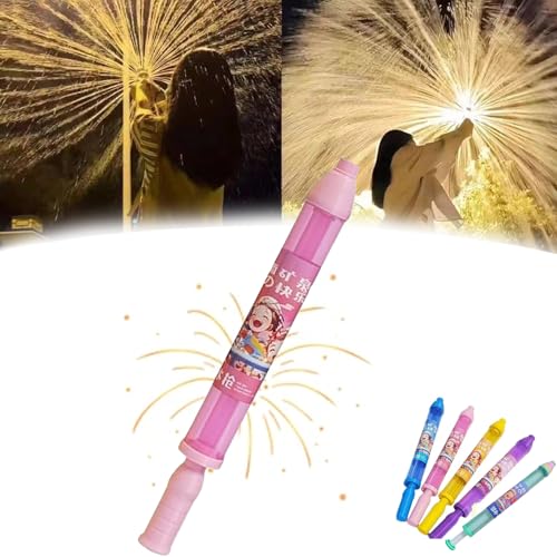 Firework Water Gun, Firework Water Squirter, Romantic Water Spray Toy for Couples, High Pressure Pull-Out Spray, for Beach, Playground, Pool Parties (Pink) von Vgpbphj