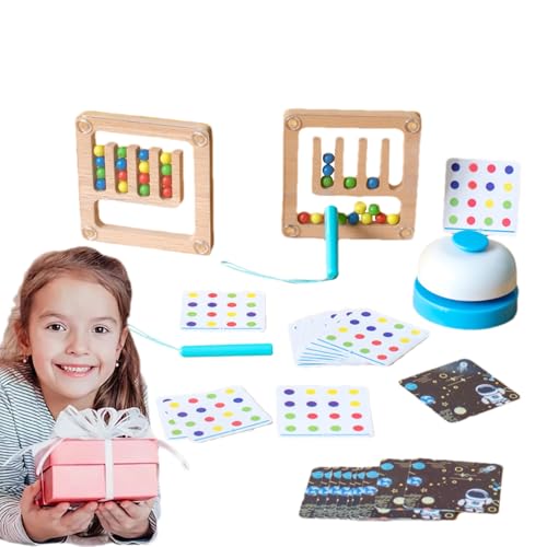 Magnetisches Labyrinth-Puzzle, farbig, magnetisch, lehrreich – Puzzle zum Sortieren und Verein aus Holz für ab 3 Jahren von Vgvgaj