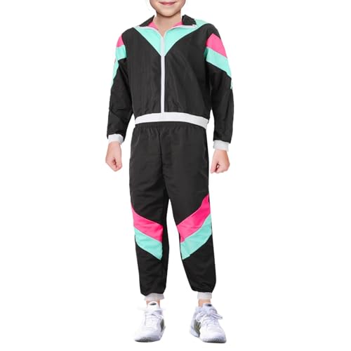 Vhersily 2025 Angebote Herren Damen 80er Jahre Jumpsuit Windjacke Retro Hip Hop Kostüm 80er Jahre Kostüm Disco Kostüm Halloween Party Vhersily 2025 Angebote Herren Damen 80er Jahre Jumpsuit Windjacke Retro Hip Hop Kostüm 80er Jahre Kostüm Disco Kostüm Halloween Party von Vhersily