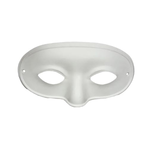 Vhersily 2025 Angebote Weiße Löwe Masken aus weißem Karton zum Bemalen Masken Gesicht Karneval Halloween Kostüm Basteln Karneval Fasching Karneval Fasching Karneval Party Cosplay Handwerk von Vhersily