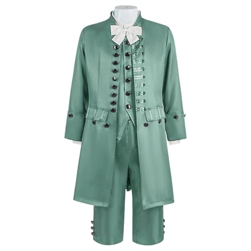 Vhersily 2025 Karnevalsgeschenke - Anime Gyakuten Saiban Rolle: Miles Edgeworth Cosplay Kostüm Party Halloween Uniform maßgeschneidert, grün, XL Vhersily 2025 Karnevalsgeschenke - Anime Gyakuten Saiban Rolle: Miles Edgeworth Cosplay Kostüm Party Halloween Uniform maßgeschneidert, grün, XL von Vhersily