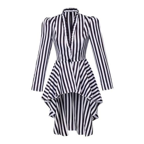 Vhersily 2025 Karnevalsgeschenke - Damen Jacke Mittelalter Retro Gothic Frac Langarm Hemd Bnha Cosplay Kostüm Vhersily 2025 Karnevalsgeschenke - Damen Jacke Mittelalter Retro Gothic Frac Langarm Hemd Bnha Cosplay Kostüm von Vhersily