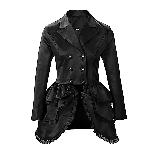 Vhersily 2025 Karnevalsgeschenke - Mittelalterliches Kleid Damen Lang Gothic Renaissance Retro Steampunk Halloween Cosplay Maxikleid Prinzessin Kleid Viktorianisches Hexenkostüm Vhersily 2025 Karnevalsgeschenke - Mittelalterliches Kleid Damen Lang Gothic Renaissance Retro Steampunk Halloween Cosplay Maxikleid Prinzessin Kleid Viktorianisches Hexenkostüm von Vhersily